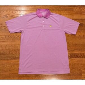 Donald Ross Masters Augusta National Golf Polo Shirt Mens Medium Purple *READ